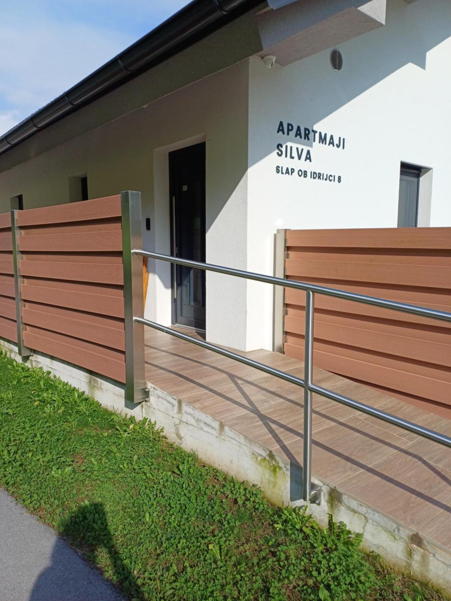 Apartmaji Silva Slap ob Idrijci Zewnętrze zdjęcie